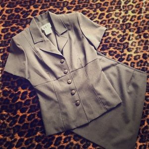 Two piece business suit!